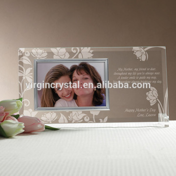 Good quality Beautiful crystal love photo frame for Mother's Day gifts