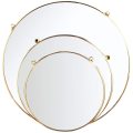 Hanging Wall Circle Mirror Decor