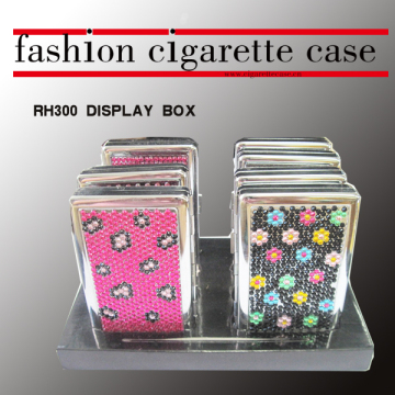Rhinestone Metal Cigarette Case