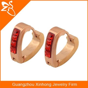 latest fashion hoop earrings wholesale china, gold hoop earrings, women earrings crystal hoop earrings