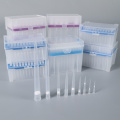 Laboratoryjne uniwersalne końcówki pipet filtrowane lub niefiltowane