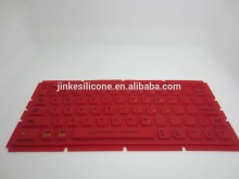 2014 JK-13-125 High Sentivity Flexible Silicone Keyboard,silicone keyboard factory offer pad keybaord