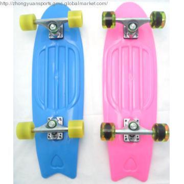 27\'\' Plastic Cruiser Skate board Completes