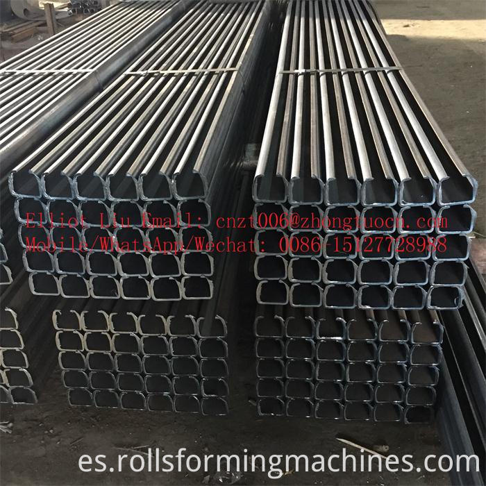 Sliding door slide way making machine