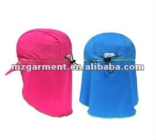 Adjustable button uv protection hat