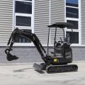 Crawler berkualitas tinggi 1,8 ton mini excavator