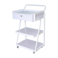 Rolling Beauty Cart With Drawer