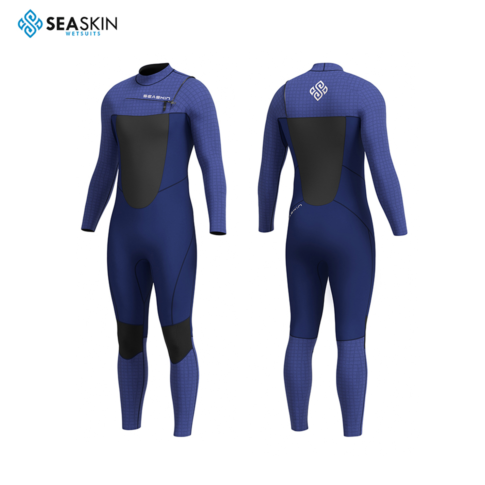 Seaskin 4/3mm wetsuit 남성 물 스포츠 서핑 잠수복