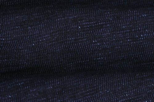 Popular Black Color Slub Denim Fabric Low Price