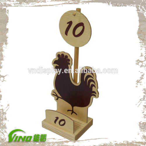 Wooden Table Number , Wooden Menu Stand , Table Menu Stand