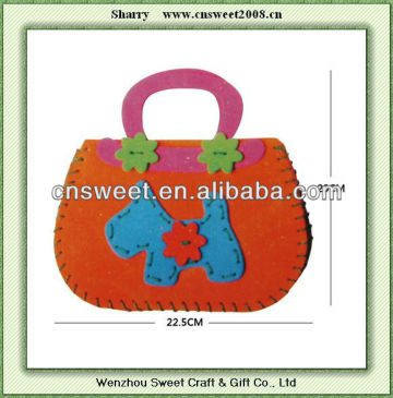 EVA kids handmade bag/KIDS DIY hand bag