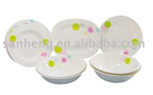 melamine dinnerware
