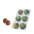 PET PP Custom Truffle Packing Chocolate Blister Tray