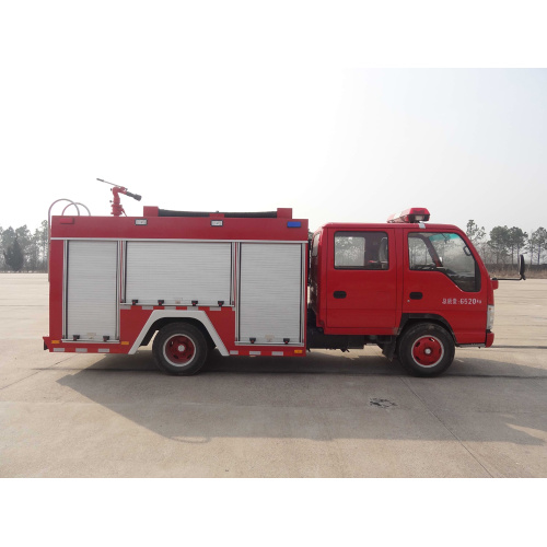 Nuevo camión de bomberos de agua ISUZU de 2500 litros