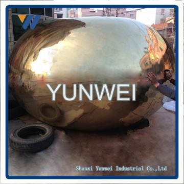 Decrative Outdoor Mirror hollow sphere base