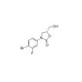 (5R)-3-(4-Bromo-3-fluorophenyl)-5-هيدروكسيميثيلوكسازوليدين-2-واحد CAS 444335-16-4