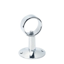 Chrome Heated Towel Rail Bracket Holder BJ61012