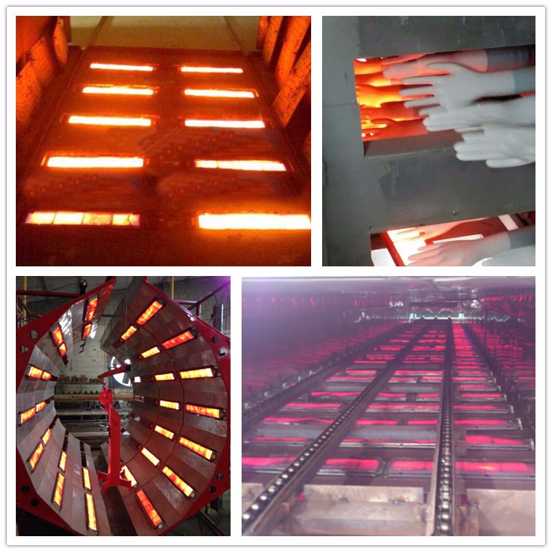 Customized industrial powder coating oven heating system infrared ceramic gas burner