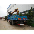 XCMG 4X2 10ton lori lililowekwa kwenye cranes