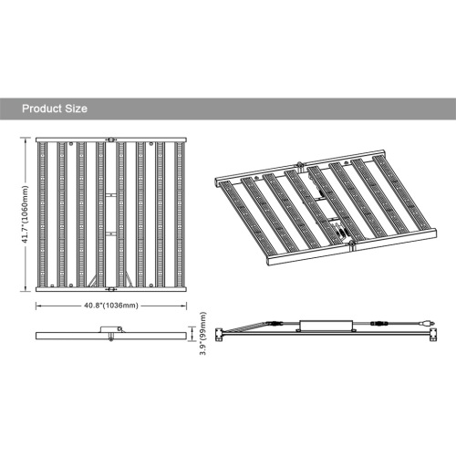 Magazijnplanten groeien LED-licht