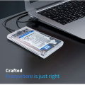 2.5 inch SATA SSD HDD hard drive external