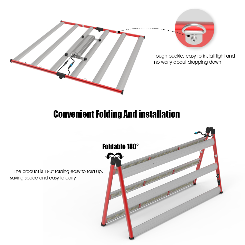 Suplemen Tanaman AGLEX LED Bar Grow Light 650W