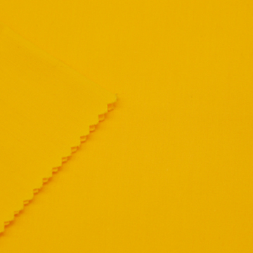 Polyester Cotton Yellow Fabric
