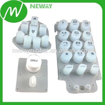 Conductive Silicon Keypad for TV Remote Control