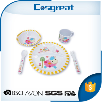 melamine children dinnerware melamine kid dinner set