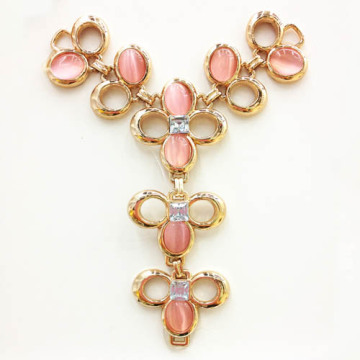 Pink Opal Embellished T-Bar Sandal Trim