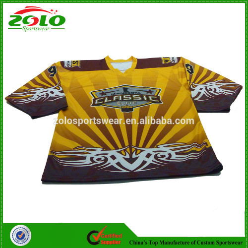 Custom Unique Professional Sublimation Hockey Jersey