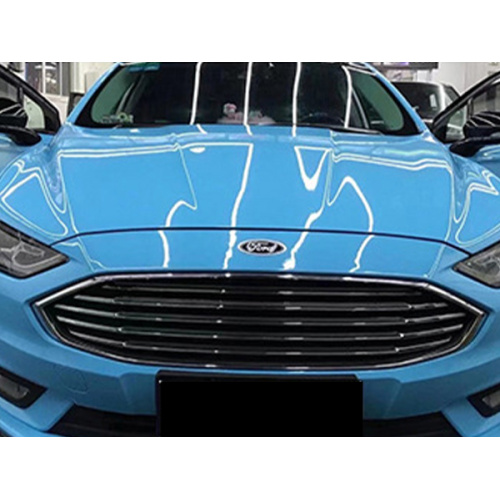 Super Gloss Sky Blue War Wrap Vinyl