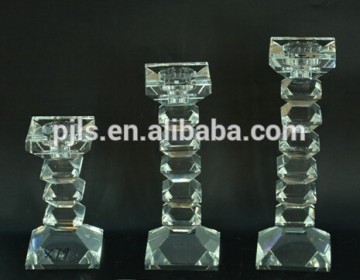 Crystal Glass Candlestick