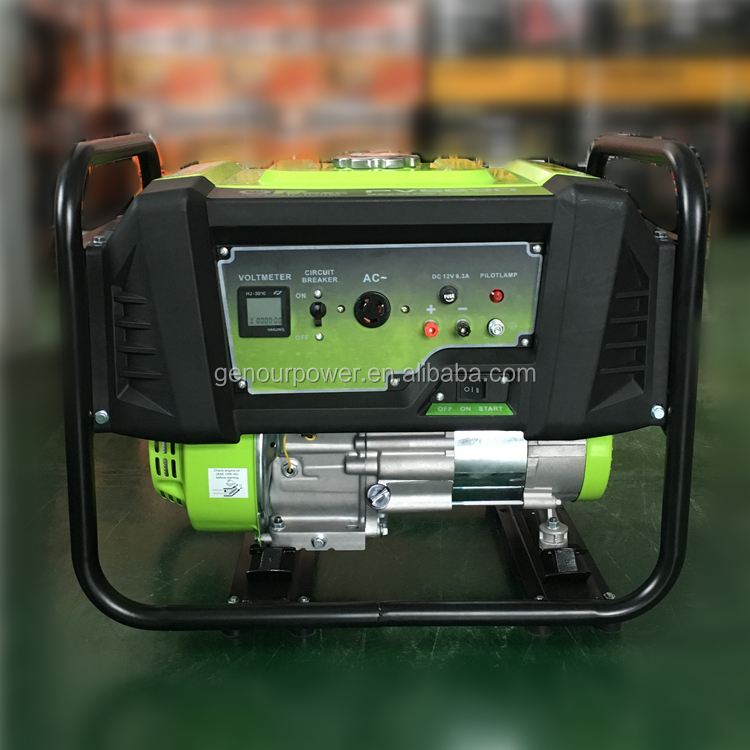 Power Value 110v 220v 2kw 6.5h gasoline generator   for sale