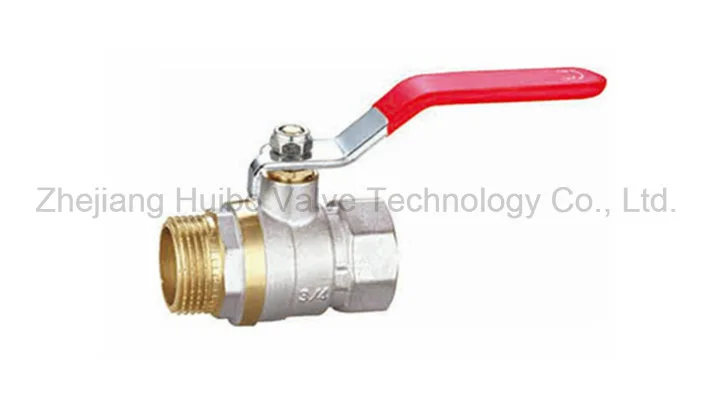 1/2''-2'' Inch Brass Male Thread Ball Valve with Ce Certificate
