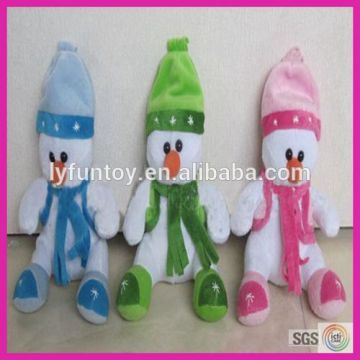 soft snowman toy Christmas plush Toy