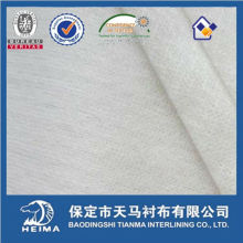100% polyester fusible circular knitted interlining for sport wear 5836