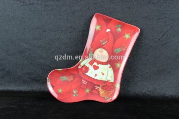 9.5inch shoe melamine plate