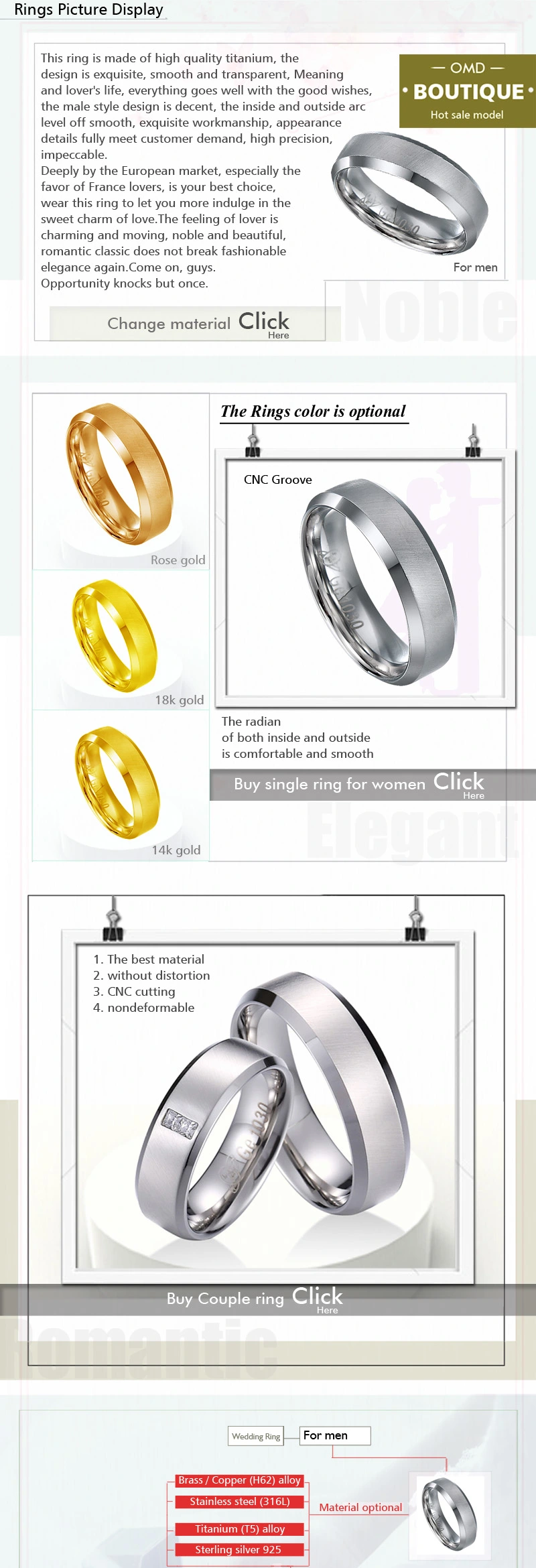 New 925 Silver Jewelry 2020 Rings Saudi Arabia Gold Wedding Ring Price