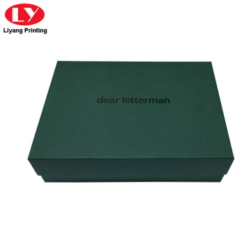 Rectangle Cardboard Clothing Storage Box for Men