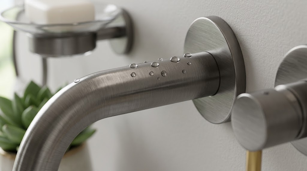 torneira montada na parede de aço inoxidável sus304 sus304 stainless steel wallmounted faucet