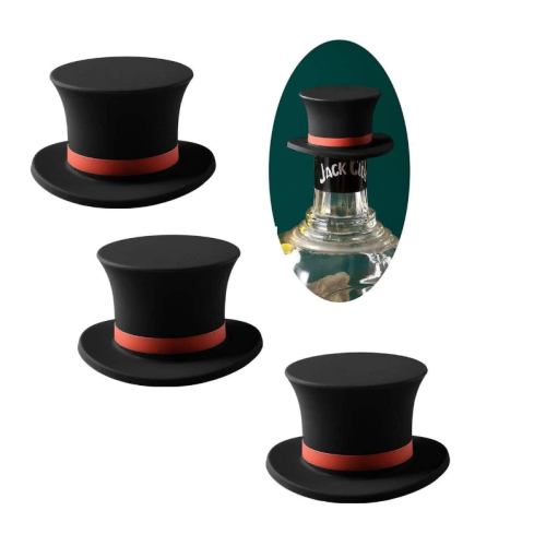 Cappellini decorativi in ​​silicone decorativo riutilizzabili tappi