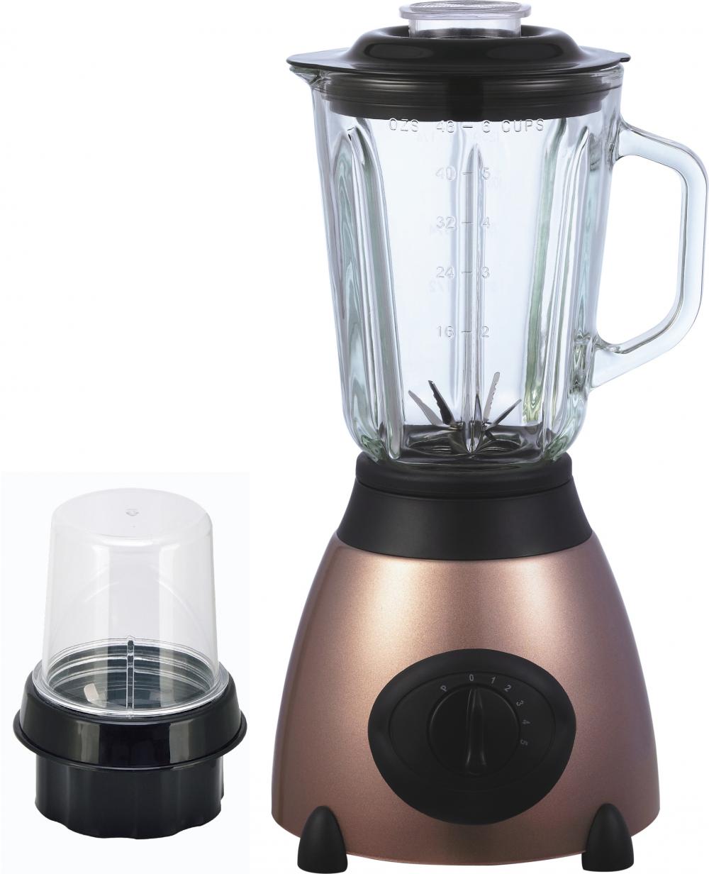 1.5L glass jar stainless steel food blender