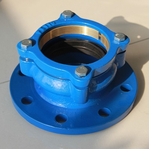 Ductile Iron Flange Adaptor for PE Pipe (DN50-DN300)