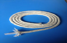 E-fiberglass Oil Lamp Wick For Garden Torch , Round Oil Lamp Wicks