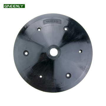 A45576 1''X12'' Closing wheel plastic rim half