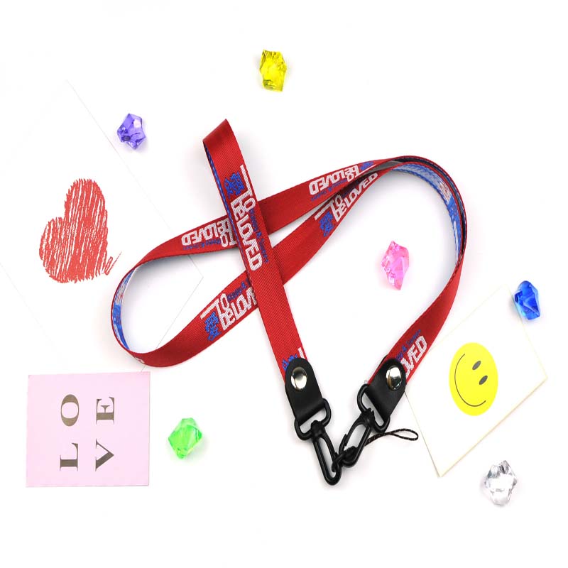 Id card holder lanyard