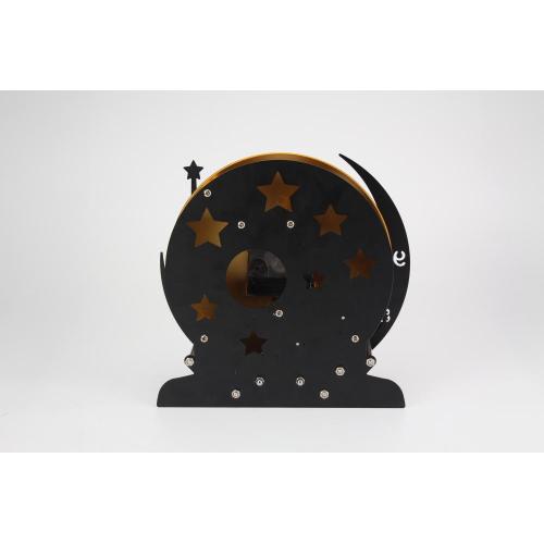 Die Moon Tower Gear Desk Clock