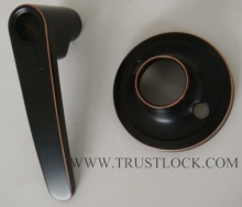 Nickle Chrome Lever Handle with Escutcheon
