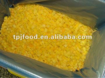 Frozen Yellow Peach Dice (JIN TONG)10*10mm